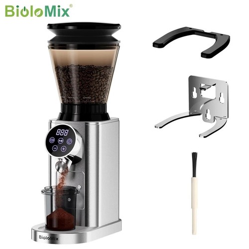 Electric burr coffee grinder - coffee,