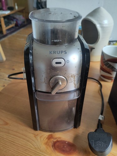 Krups gvx2 burr coffee bean - coffee,